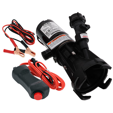 Flojet Macerator Pump, 16 amp, 12 V DC, 13 gal Per Minute - 18555000A