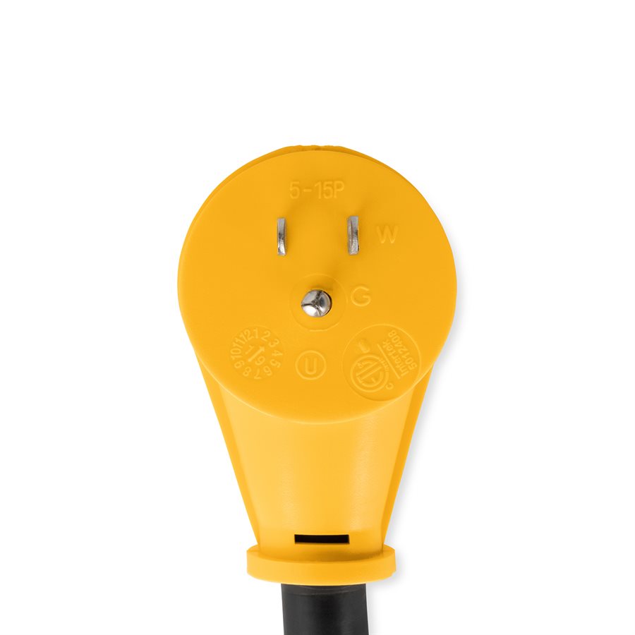 Camco Power Cord Adapter, 15 amp Male To 50 amp Female, 15 amp Dogbone - 55168