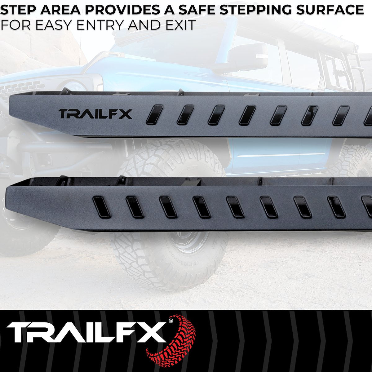 TrailFX Running Boards & Nerf Bars ORB003 product image 6