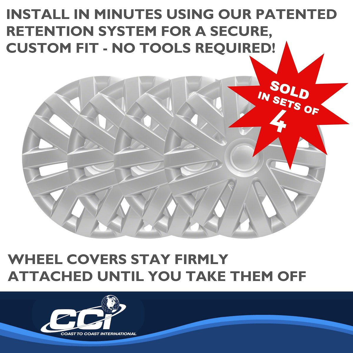 Coast2Coast Universal Wheel Covers IWC50616S product image 4