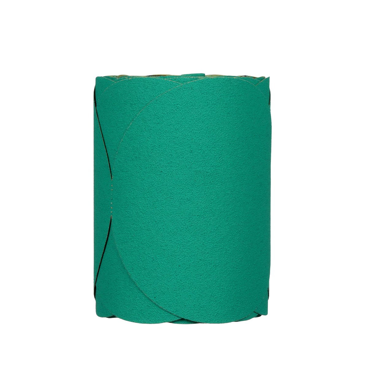 3M Sandpaper, 80 Grit, 6 in Diameter, Aluminum Oxide, Pack of 100 - 01506