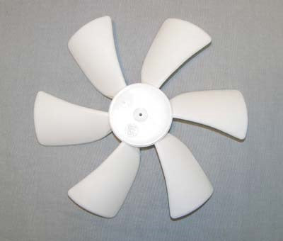 Ventline Fan Blade, For Ventline 12 V Standard Roof Ventadomes, 6 in Diameter x 1/8 in D Shaft - BVA0163-00