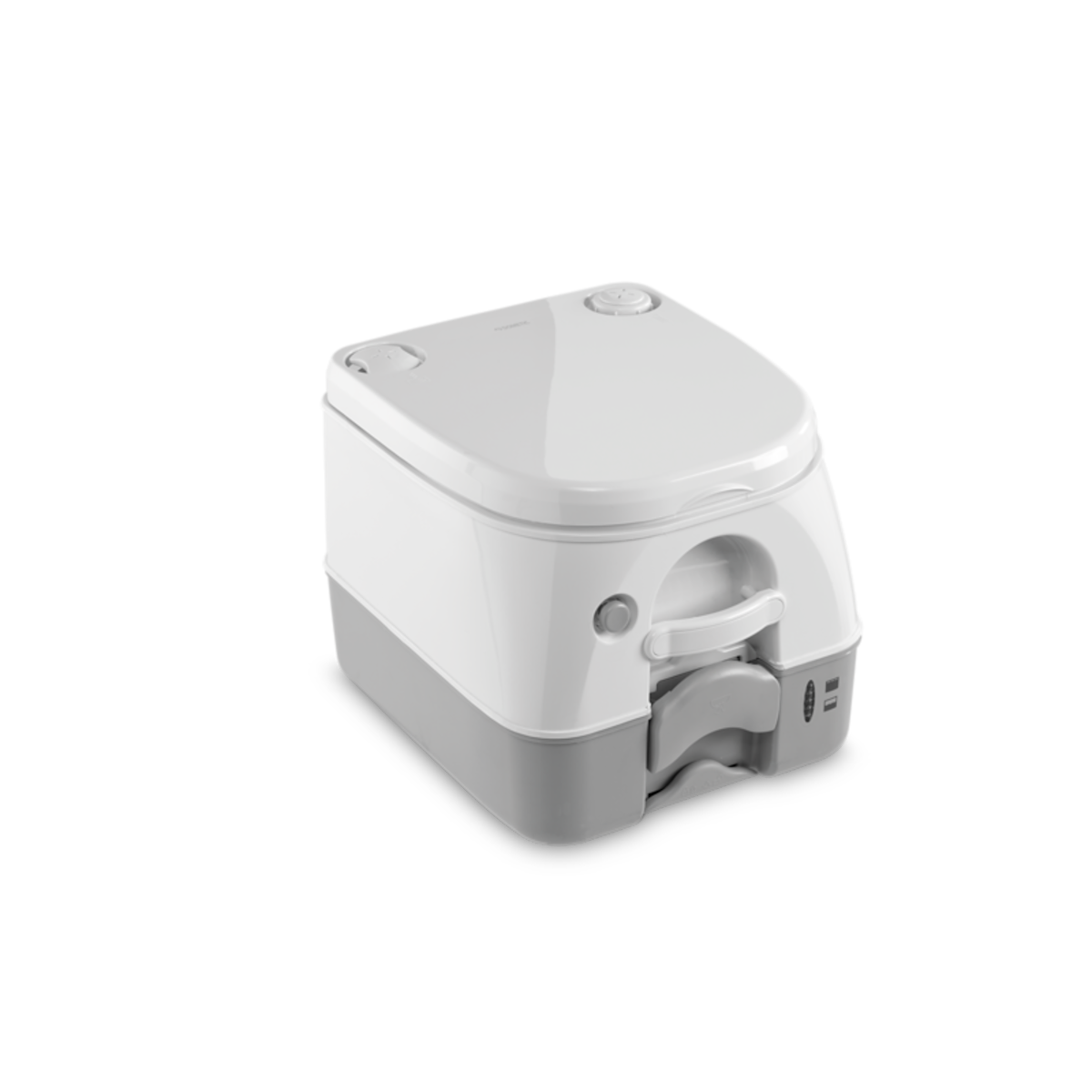 Dometic Toilet, 972 Model, 2.6 gal Size, 12-1/2 in Height x 13-1/8 in Width x 15-1/4 in Depth - 301097206