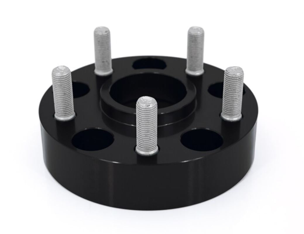 Spidertrax Wheel Spacer, 5 x 127 Millimeter/5 x 5.00 in Bolt Pattern, 44.45 Millimeter/1.75 in Thickness, Anodized Black, Set Of 2 - WHS024K