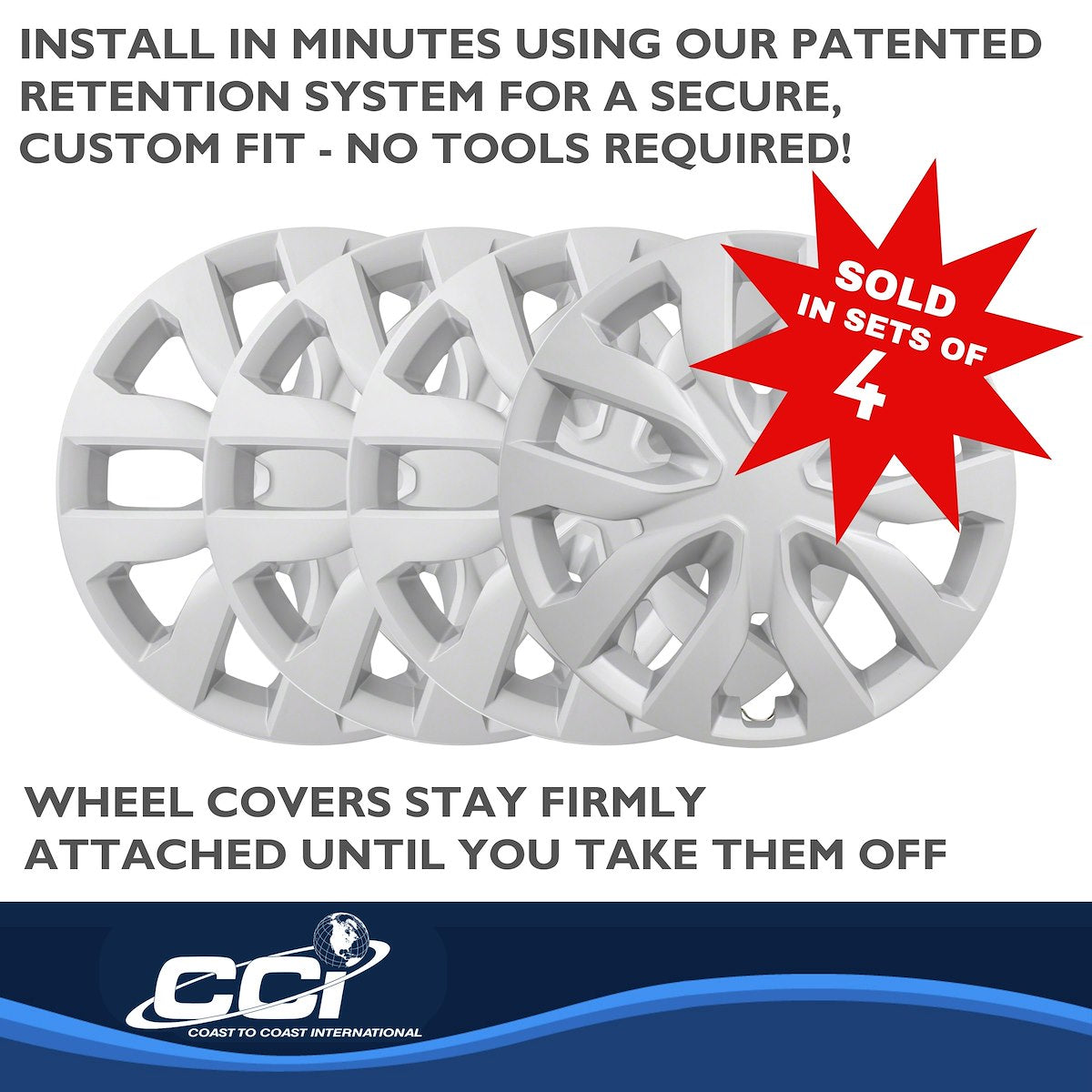 Coast2Coast Universal Wheel Covers IWC51917S product image 4