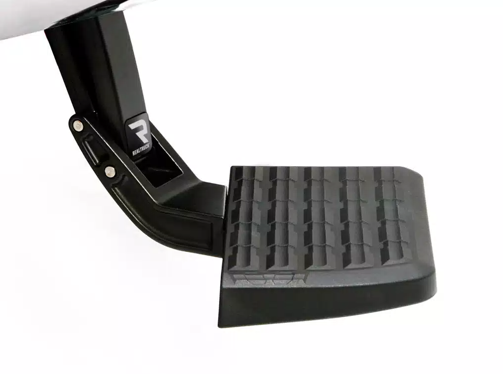 AMP Research Truck Step, 300 lb Weight Capacity, Black, Die Cast Aluminum - 75330-01A