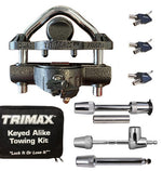Trimax Locks Trailer Hitch Lock - TCP50