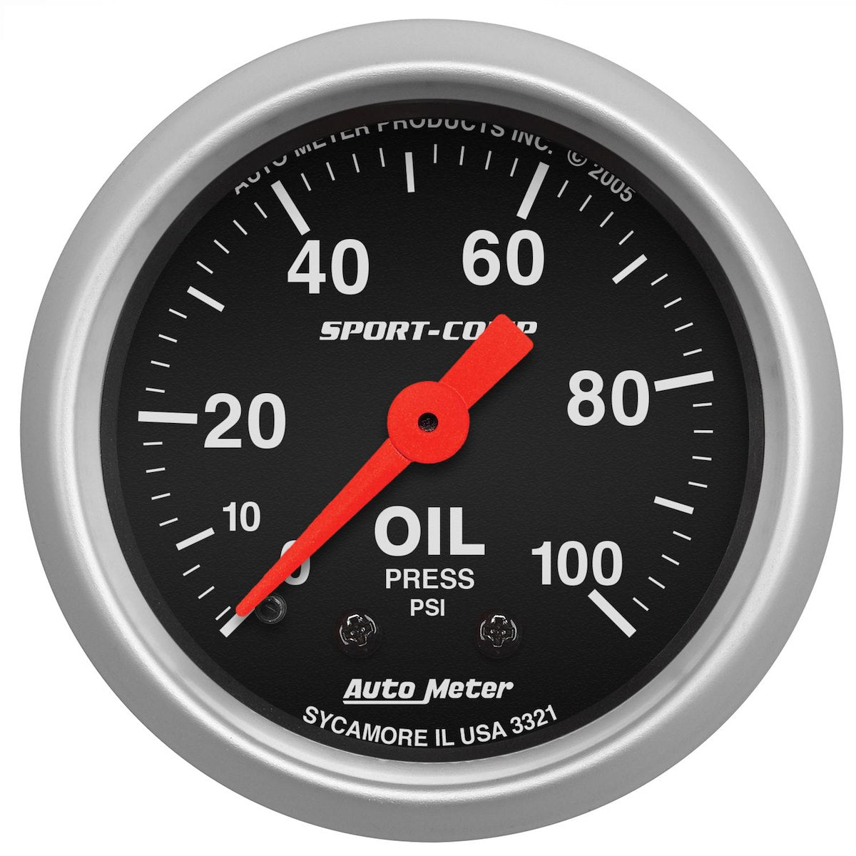 AutoMeter Engine Oil Pressure Gauge 3321 product image 1