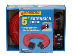 Valterra Sewer Hose, 5 ft Extended Length, 12-1/2 in Compressed Length, 3 in Diameter - D04-0112