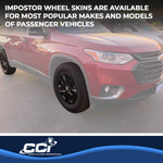 Coast2Coast Wheel Skins & Styled Wheel Covers IWCIMP416BLKN product image 7