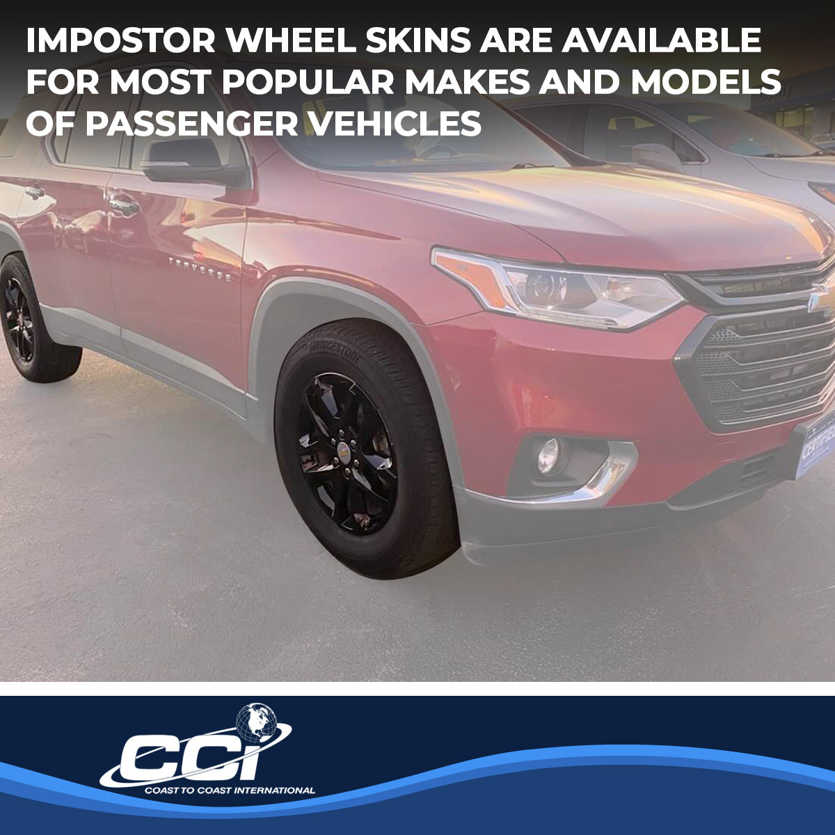 Coast2Coast Wheel Skins & Styled Wheel Covers IWCIMP416BLKN product image 7