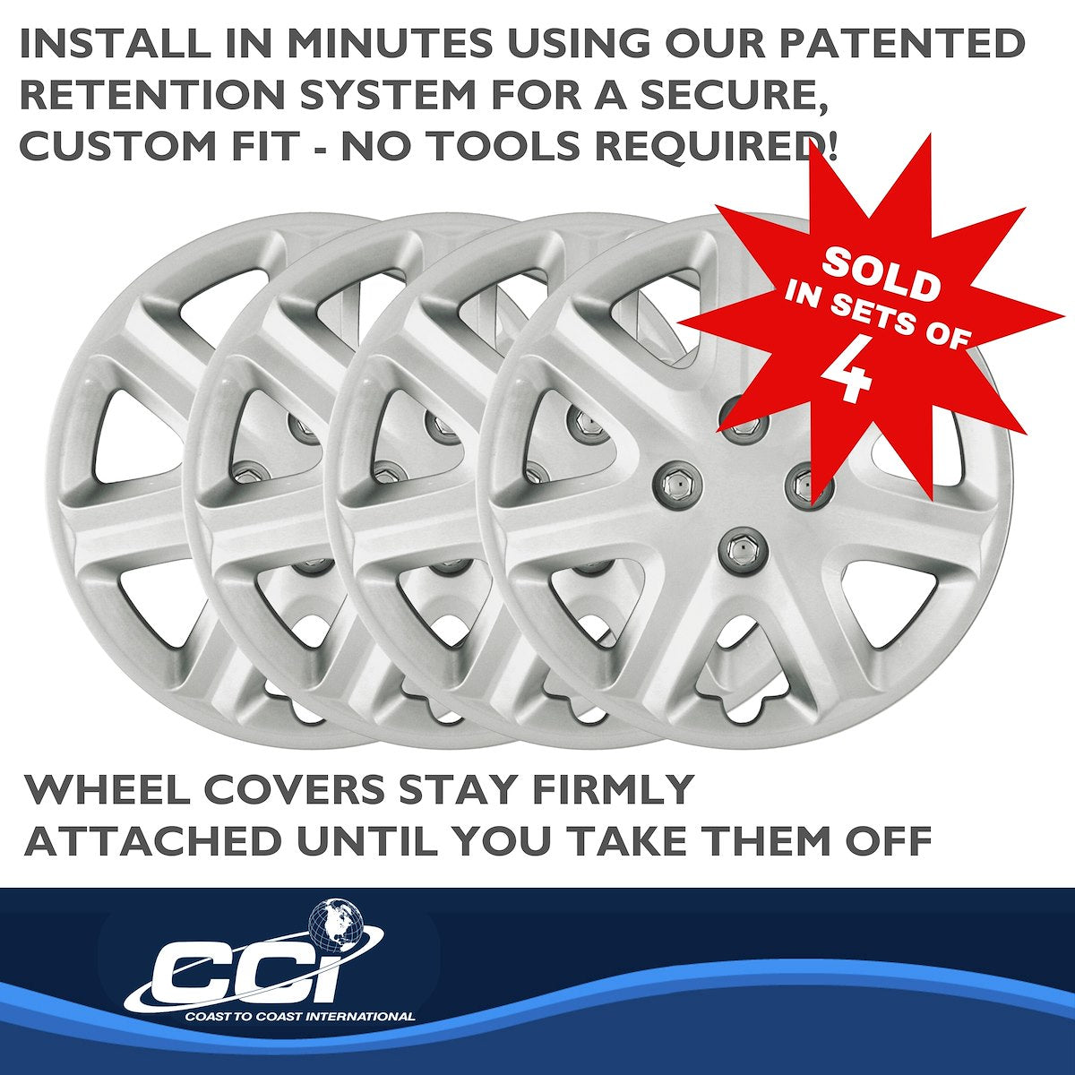 Coast2Coast Universal Wheel Covers IWCB890215S product image 4