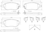 Brembo Brake Pads P83037N product image 4