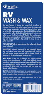 Star Brite RV Wash, Blue Color - 071516P