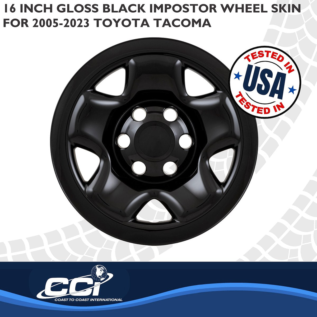 Coast2Coast Wheel Skins & Styled Wheel Covers IMP68BLKN product image 3
