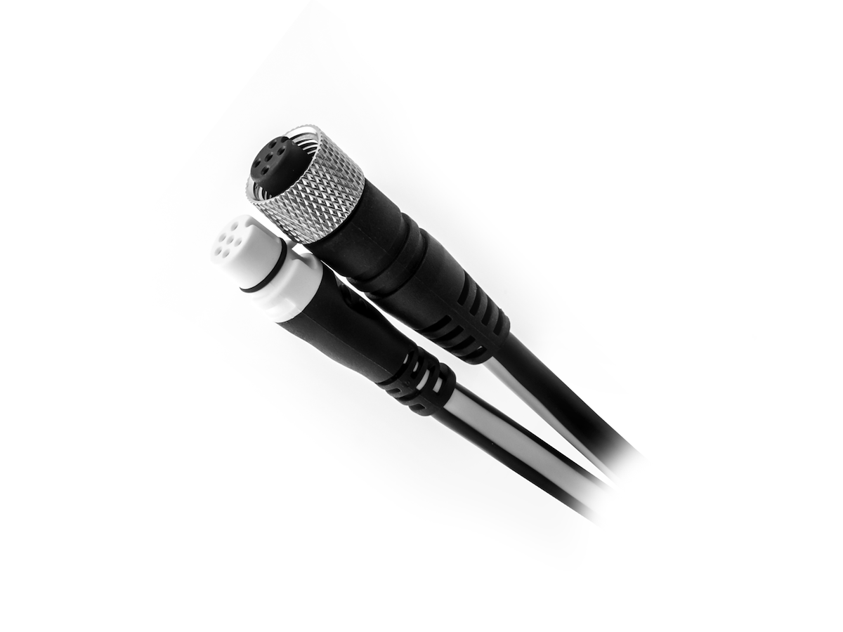 Raymarine Marine Network Adapter Cable, Black/White, 400 Millimeter Length - A06045