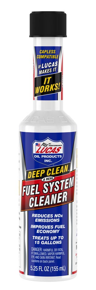 Lucas Oil Fuel Additive, Treats Up To 15 gal, 5.25 oz Bottle - 10669