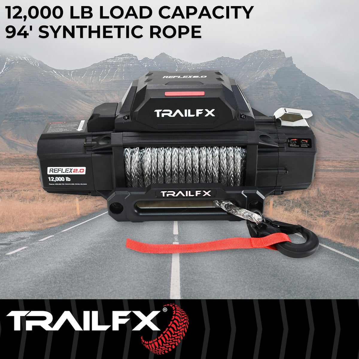 TrailFX Winches & Recovery Gear WRS212B product image 3
