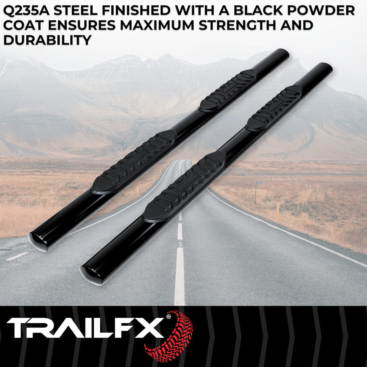 TrailFX Running Boards & Nerf Bars A1510B product image 2