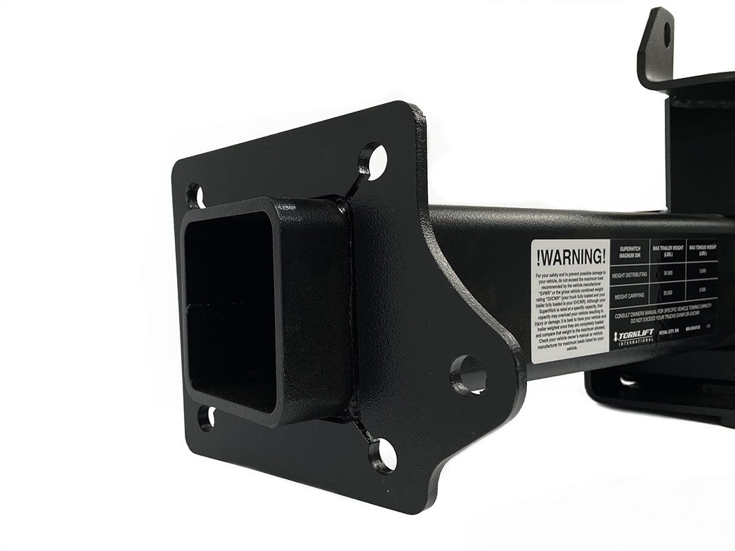 Torklift Trailer Hitch Rear, 2-1/2 in Upper and 2 in Lower Receivers, 20000 lb Weight Carrying Capacity/2500 lb Tongue Weight Capacity - C1213-30