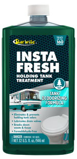 Star Brite Waste Holding Tank Treatment, Treats 160 gal Holding Tank, 32 oz Bottle - 072832