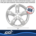 Coast2Coast Wheel Skins & Styled Wheel Covers IWCIMP801X product image 3