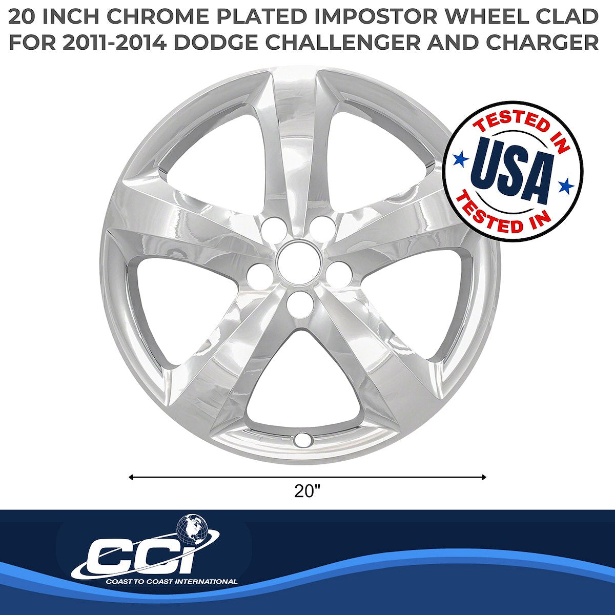 Coast2Coast Wheel Skins & Styled Wheel Covers IWCIMP801X product image 3