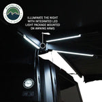 Overland Vehicle Systems Awning, 20 ft Length x 13 ft Width, Black Weather Cover - 19690002