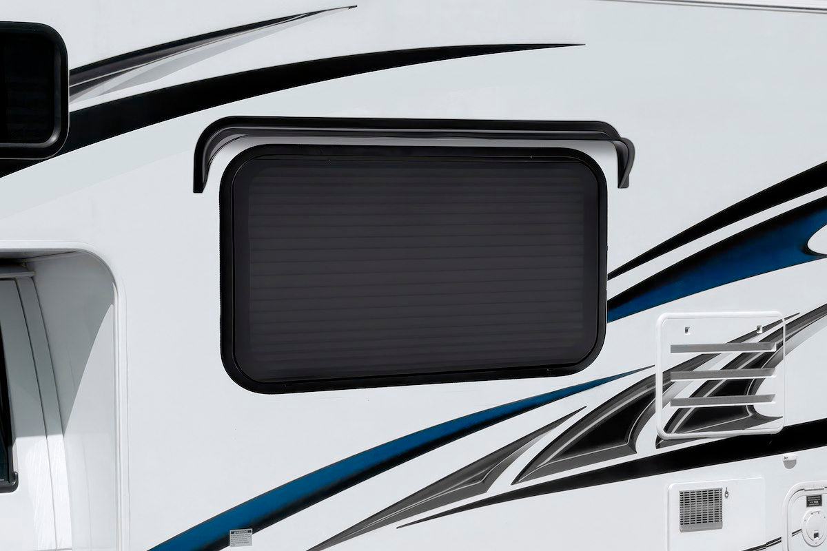GT Styling Rainguard, Fits 38 To 41 in RV Window/Door, Tape-On With 3M Double Side Acrylic Tape - RV2038