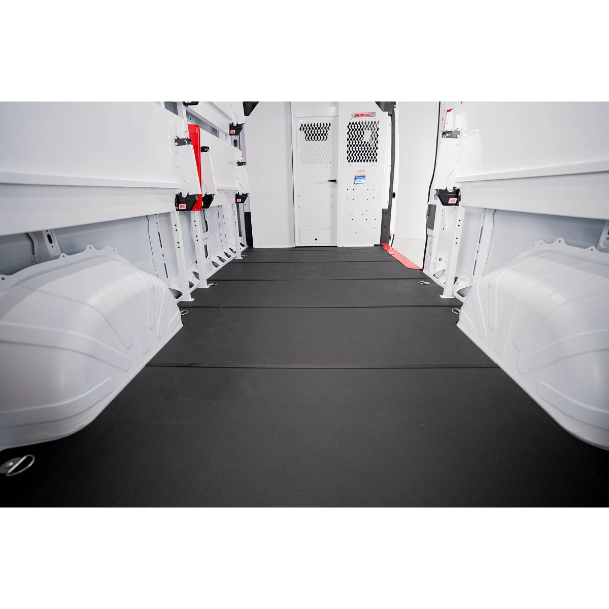 Weather Guard Cargo Area Liner, Black, Rubber With Aluminum Red Sills - RFFT48E-5-01