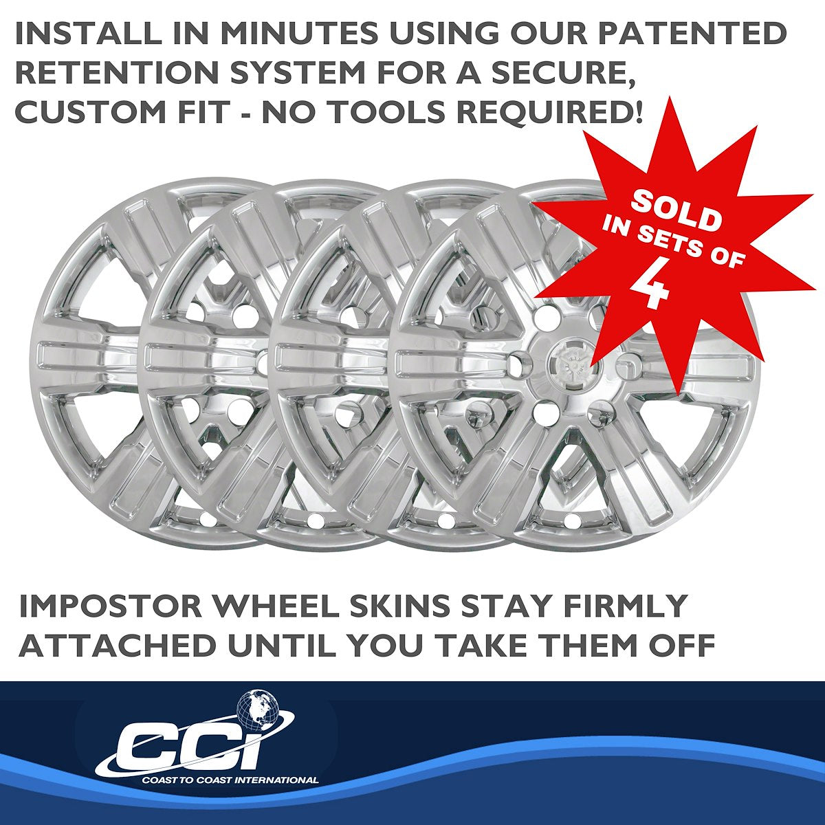 Coast2Coast Wheel Skins & Styled Wheel Covers IWCIMP439X product image 4