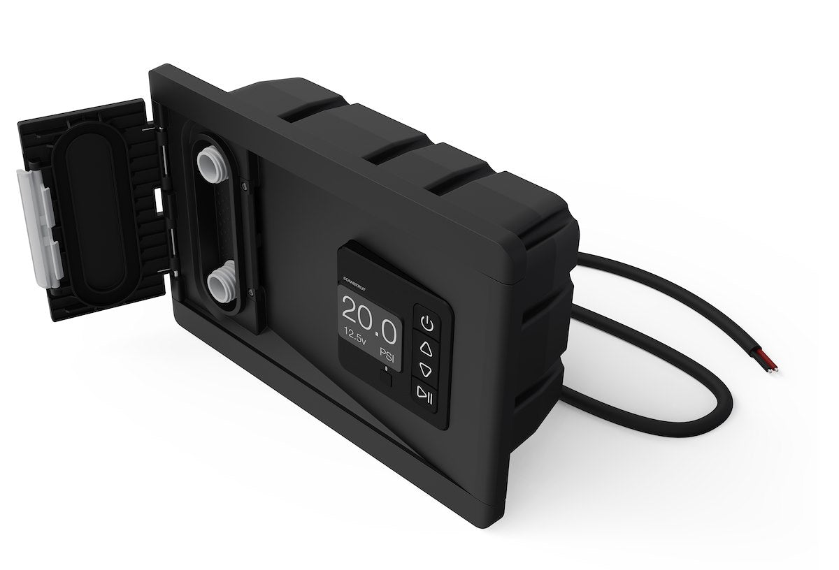 Scanstrut Air Pump, 20 PSI Maximum Pressure, Black, 11.69 in Width x 7.8 in Height - SC-AOB-A2