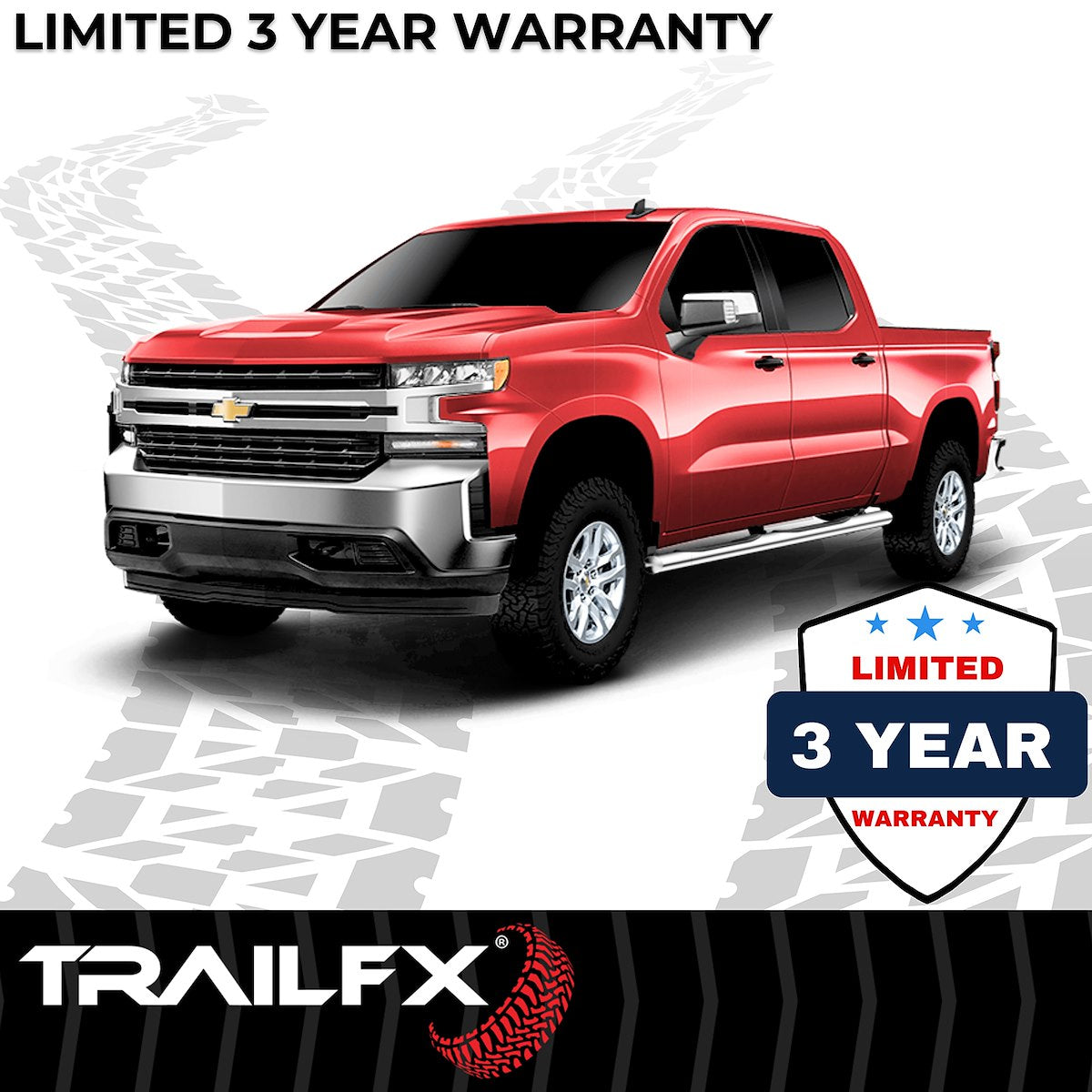 TrailFX Running Boards & Nerf Bars A1531S product image 8