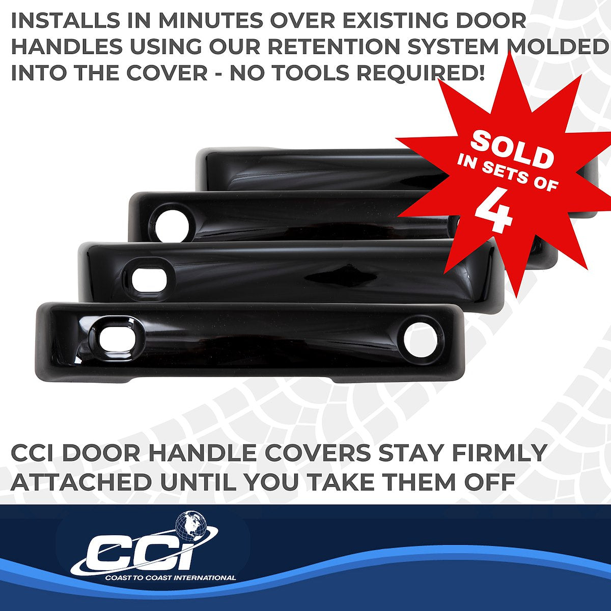 Coast2Coast Door Handle Covers DH68592SB6 product image 6