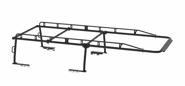Holman Ladder Rack, 1700 lb Capacity, 22 in Height, Black - 2SSS8R