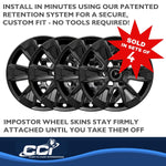 Coast2Coast Wheel Skins & Styled Wheel Covers IWCIMP436BLK product image 5