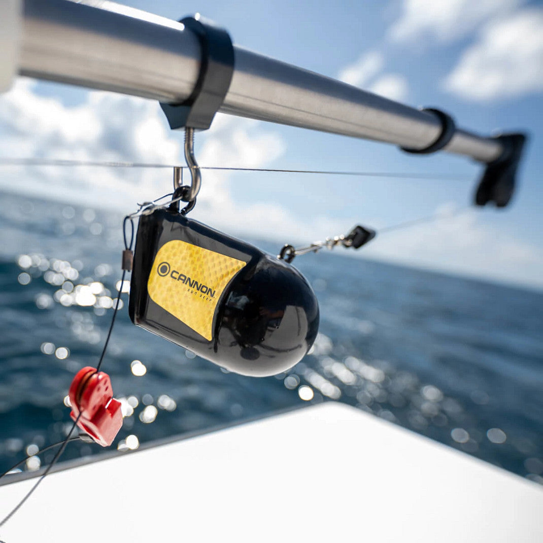 Cannon Downrigger Weight, 6 lb Flash Weight, Black - 2295180