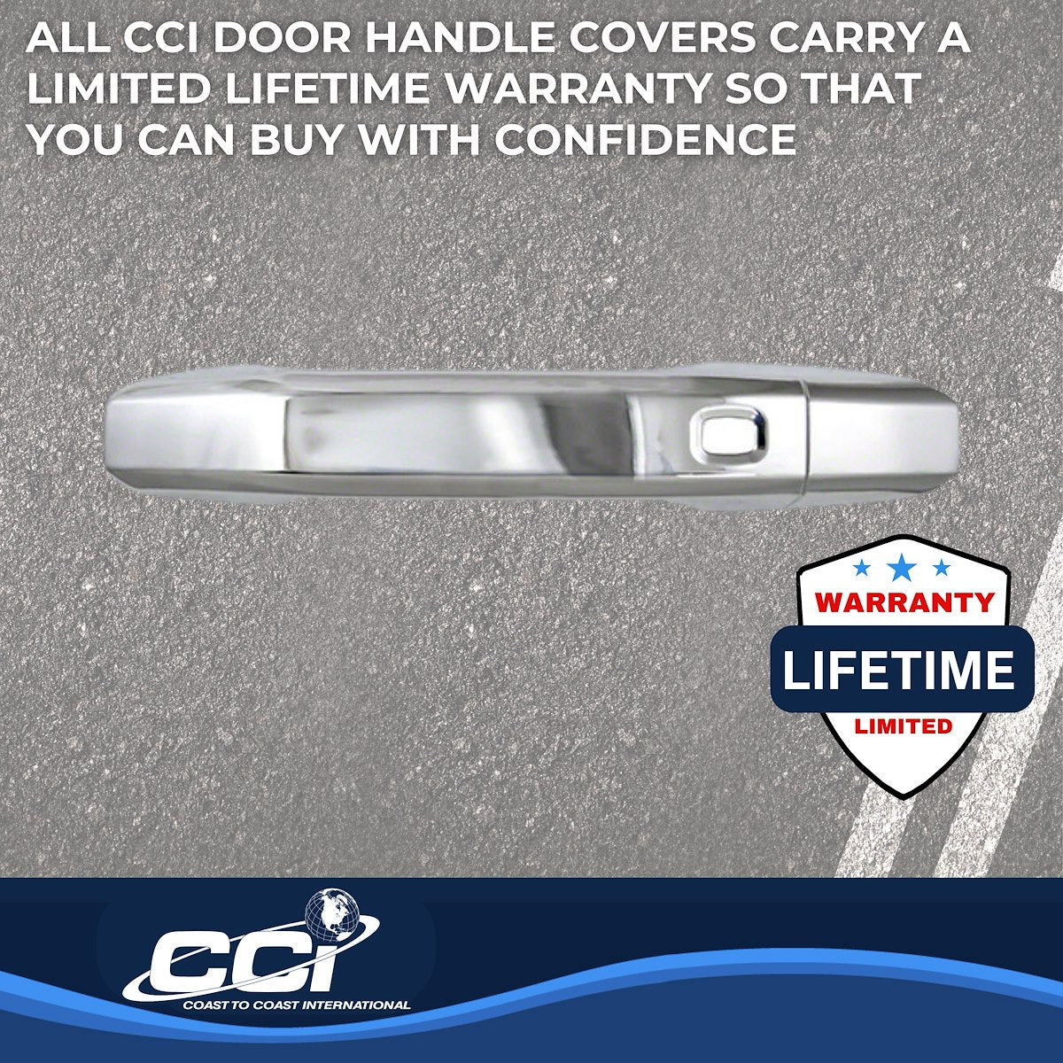 Coast2Coast Door Handle Covers CCIDH68565S product image 4