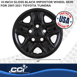 Coast2Coast Wheel Skins & Styled Wheel Covers IMP77BLKN product image 3