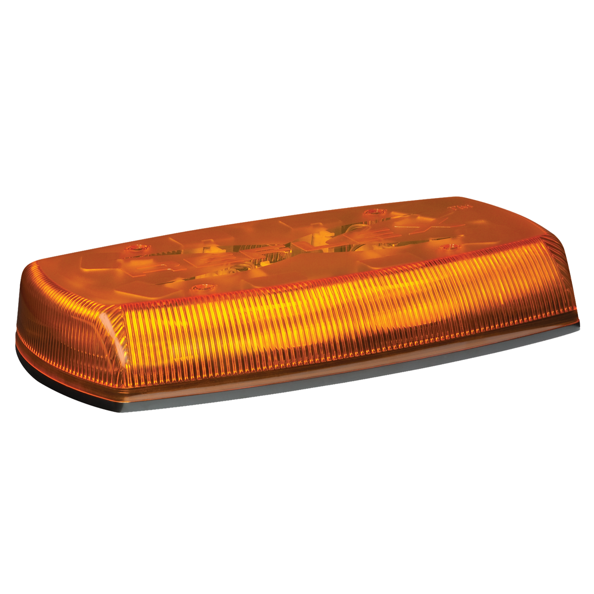 Ecco Electronic Warning Light, 15 in Length x 9 in Width x 2-1/2 in Height, Amber LED Lens, 18 Flash Patterns - 5580A