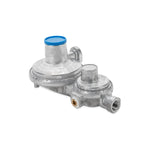 Camco Propane Regulator, 1/4 in NPT Inlet and 3/8 in NPT Outlet, Outlet Pressure of 11 in WC (Water Column), 160,000 BTU/Hour - 59323