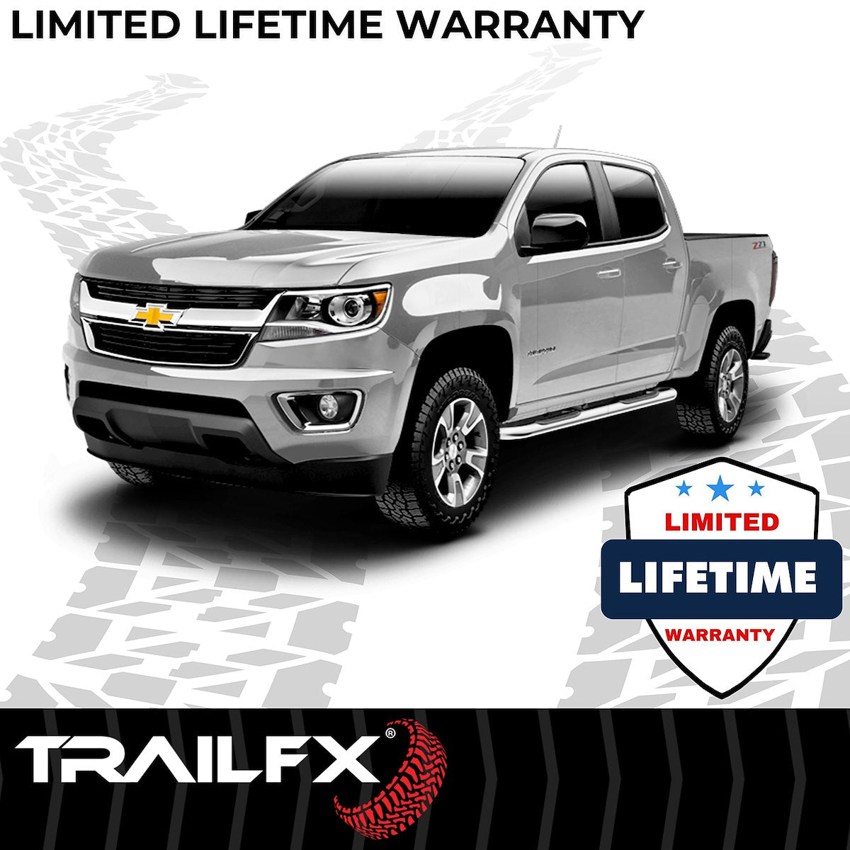 TrailFX Running Boards & Nerf Bars A0057S product image 7