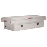 Weather Guard Tool Box, Aluminum, 27-1/2 in Length x 72 in Width x 18-1/2 in Height, 15.5 Cubic ft Capacity - 117-0-04