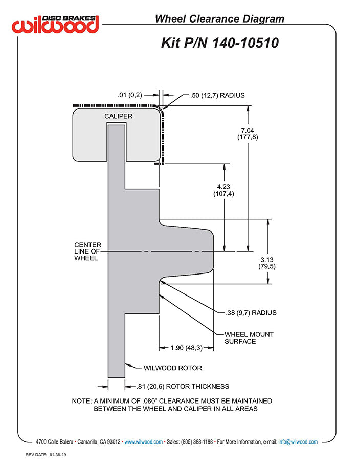 Wilwood Brakes Brake Systems 140-10510-DR product image 4