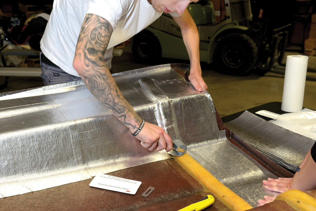 Thermo-Tec Heat Shield Material, 12 in Width X 12 in Length, Withstands Up To 2000 Degrees Fahrenheit - 13500