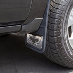 Plasticolor Mud Flap, Chevrolet Logo With Stainless Steel Insert, Set Of 2 - 001840R03
