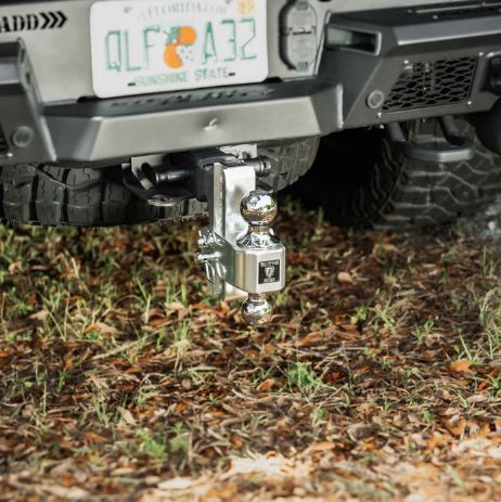 Bulletproof Hitches Trailer Hitch Ball Mount, For 2 in Receiver, 14000 lb Gross Trailer Weight/2000 lb Tongue Weight, 8-1/8 in Shank - AL204