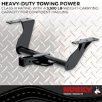 Husky Towing Trailer Hitch Rear, 2 in Receiver, 3500 lb Weight Carrying Capacity/525 lb Tongue Weight - 69628C