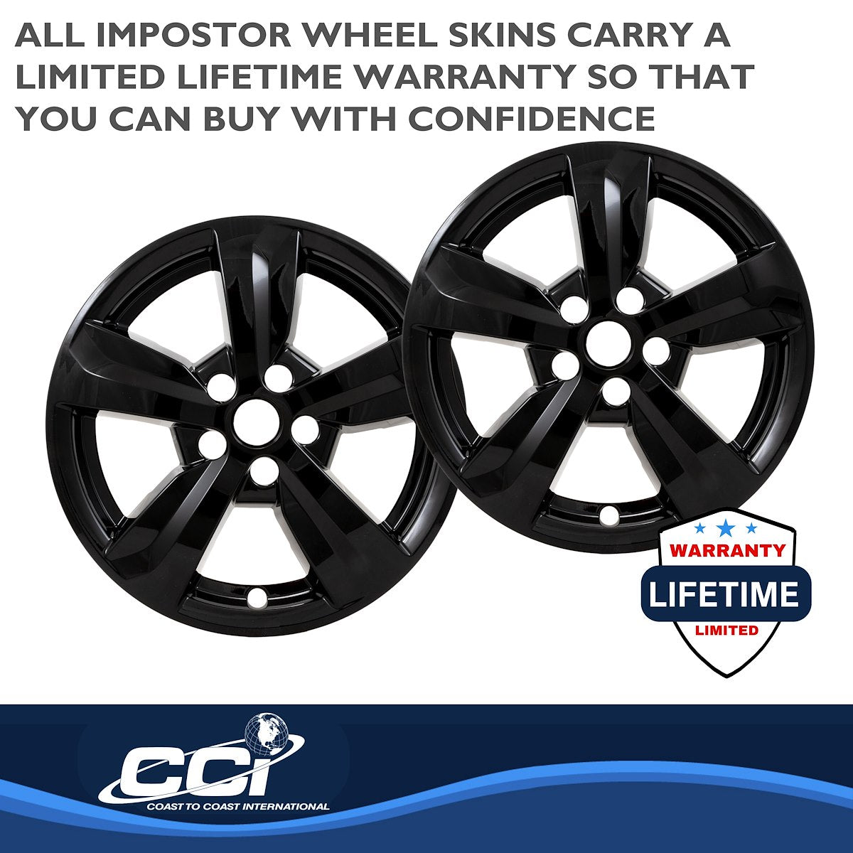 Coast2Coast Wheel Skins & Styled Wheel Covers IMP475BLK product image 4