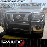 TrailFX Grille Guard, 1-Piece, Gloss Black, Steel - 81301